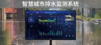 >智慧排水監測系統，可視化管理，助力城市水